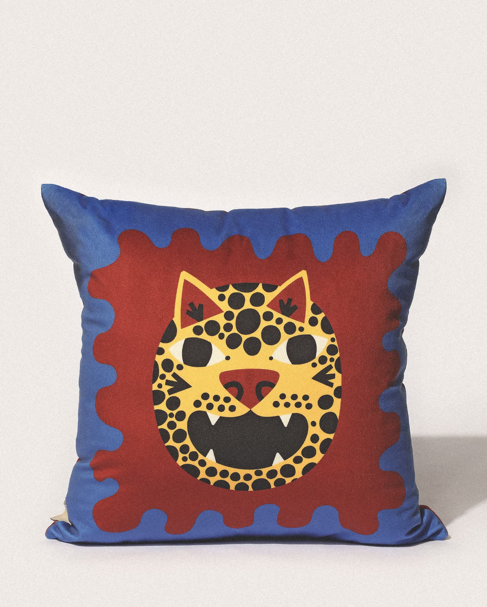 Almofada dupla face aveludada 43cm multicor | Ceramiquinho + Casa Riachuelo