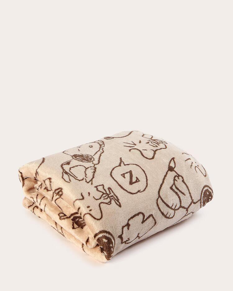 Manta flannel microfibra Snoopy | Casa Riachuelo