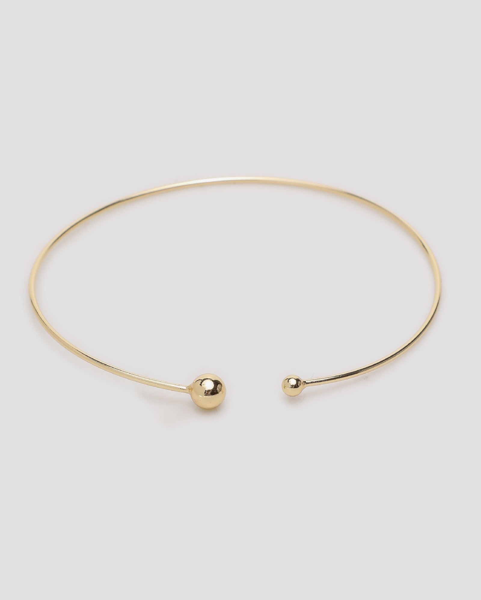 Colar feminino choker com esferas - Ouro | Accessori by Riachuelo