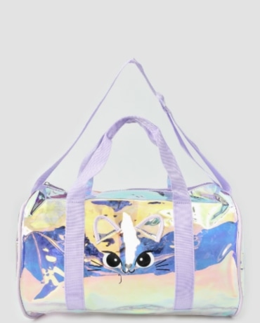 Bolsa infantil holográfica gatinho multicor | Accessori by Riachuelo