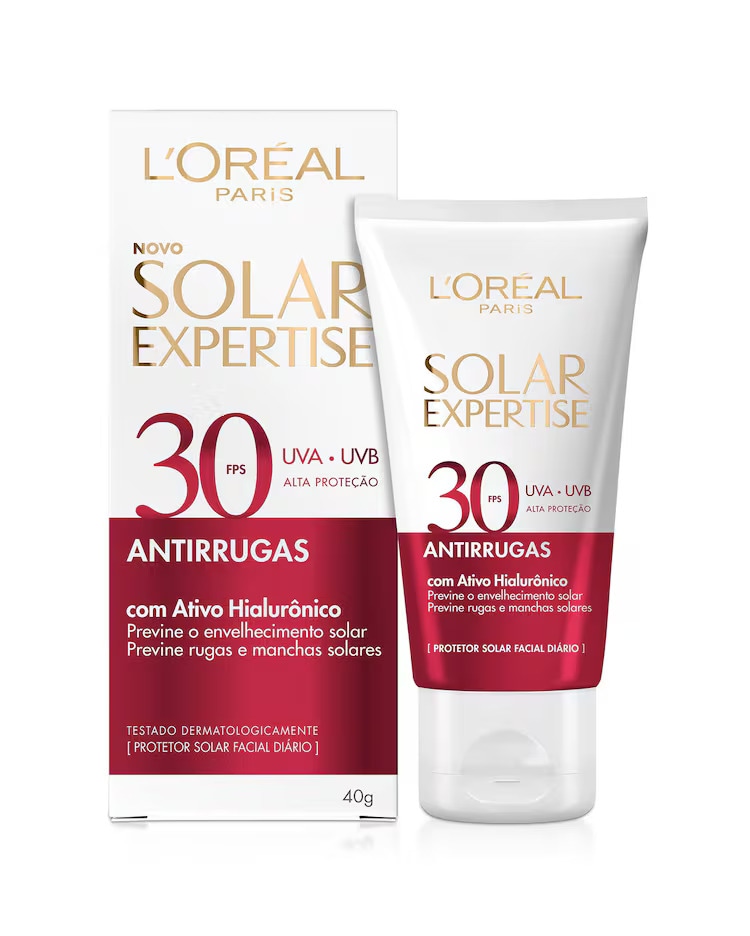 Protetor Solar Facial Antirrugas FPS 30 40g | L'Oréal Paris