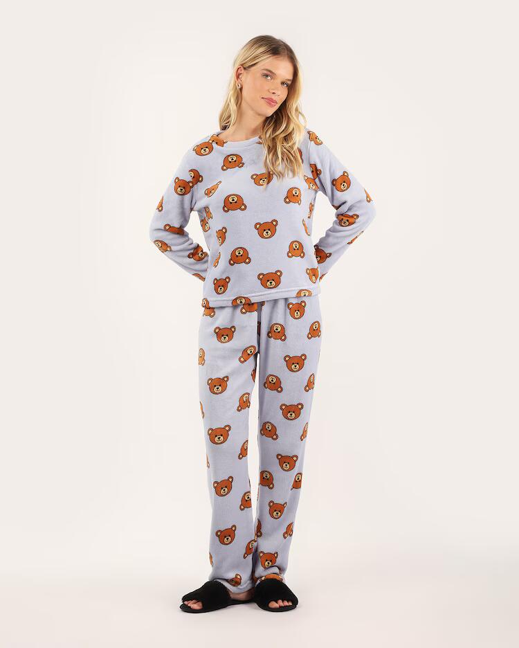 Camisola curta em viscose com renda preta