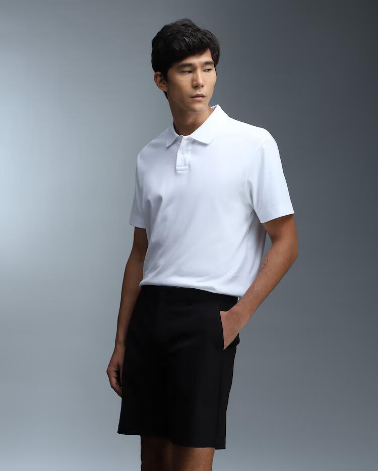 Bermuda masculina Tech D-Ultra resistente à água - Preto