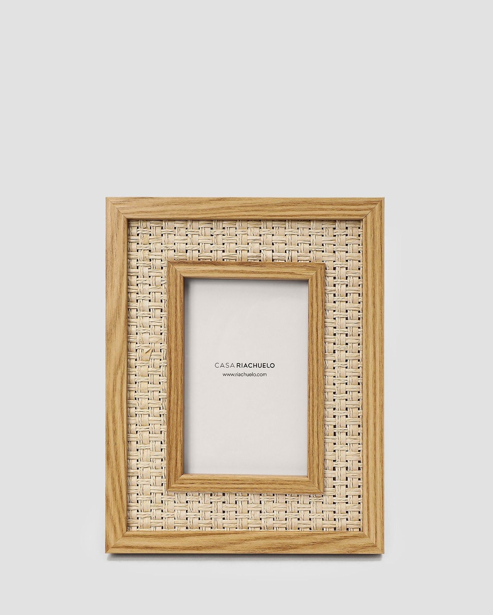 Riachuelo | Porta-retrato Gilbert 10x15cm bege | Casa Riachuelo