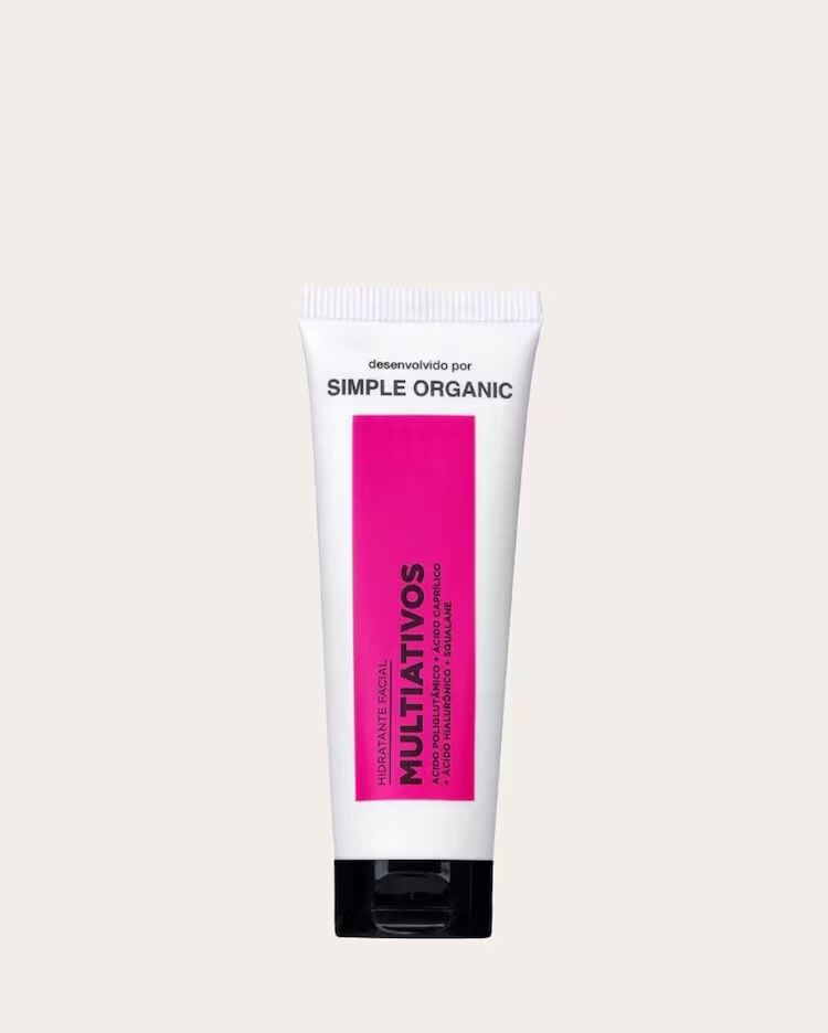 Hidratante facial Multiativos 50g | Simple Organic