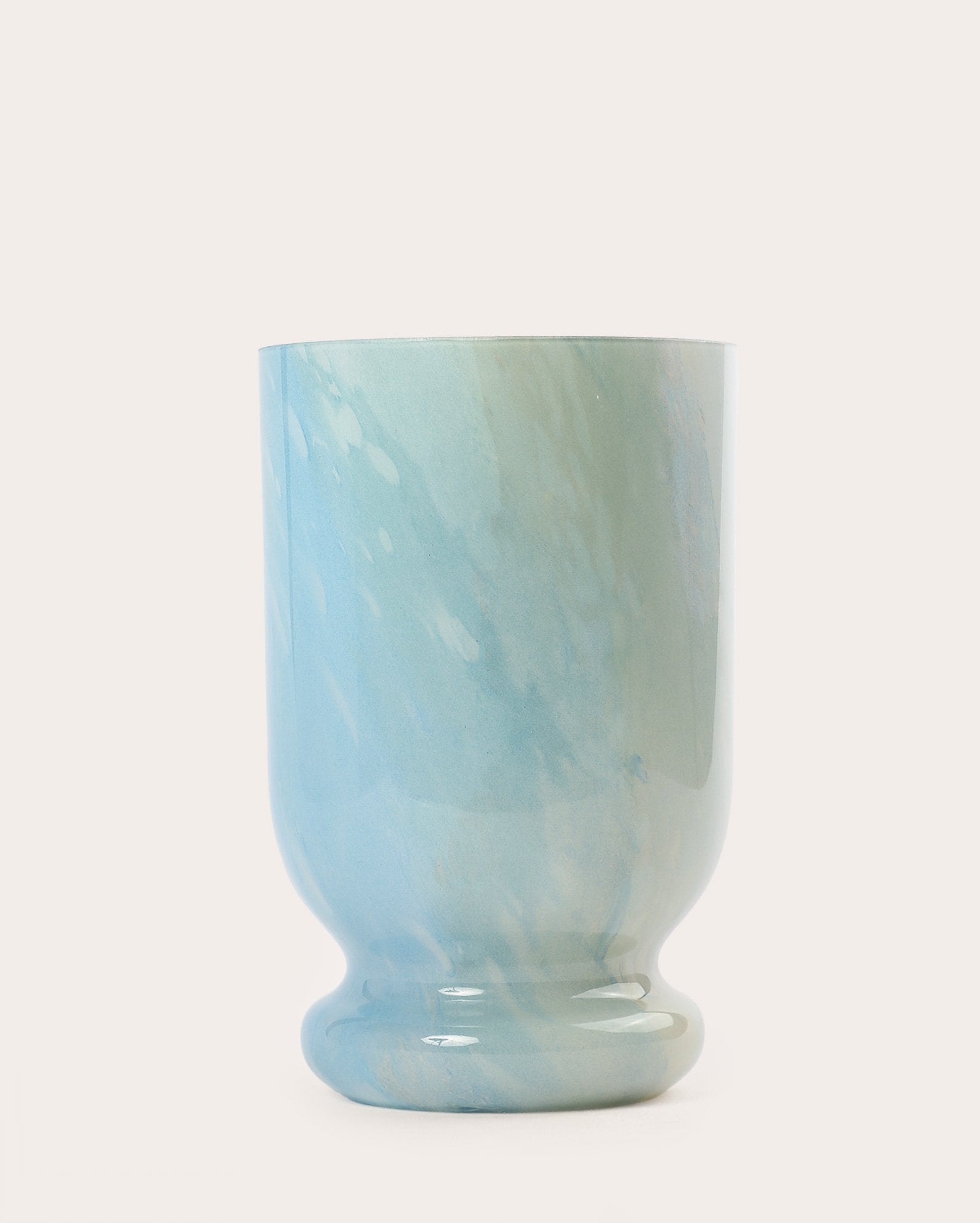 Vaso de vidro Omar 21cm multicor Casa Riachuelo