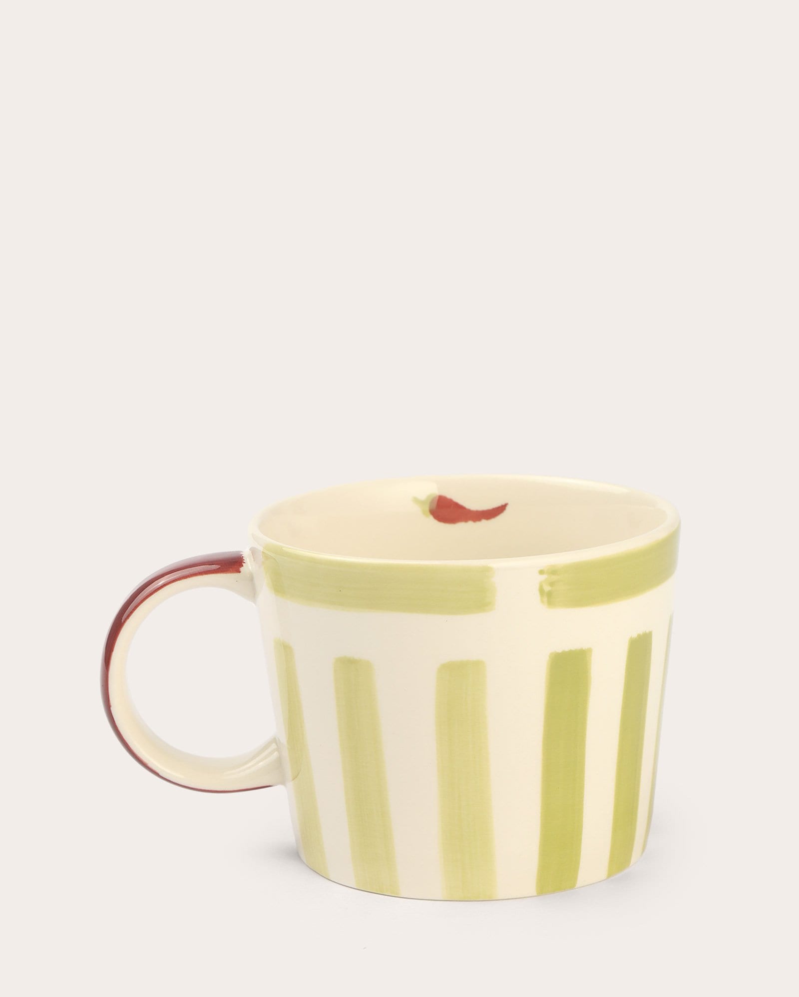 Caneca de cerâmica Malagueta 325ml multicor Casa Riachuelo