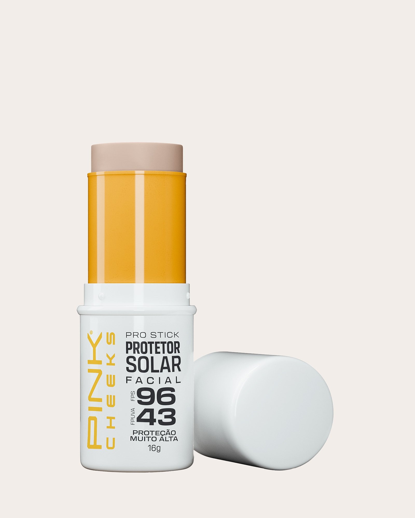 Protetor solar facial Pro Stick FPS 96 Pink Cheeks