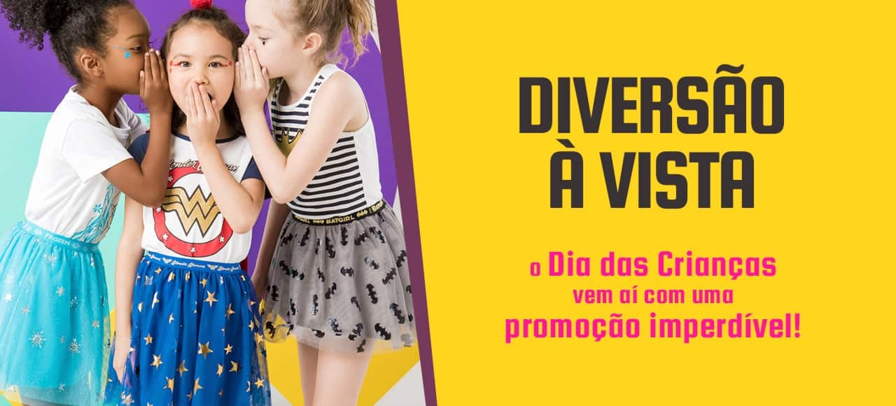 Diversão à vista: o Dia das Crianças vem aí com uma promoção imperdível!