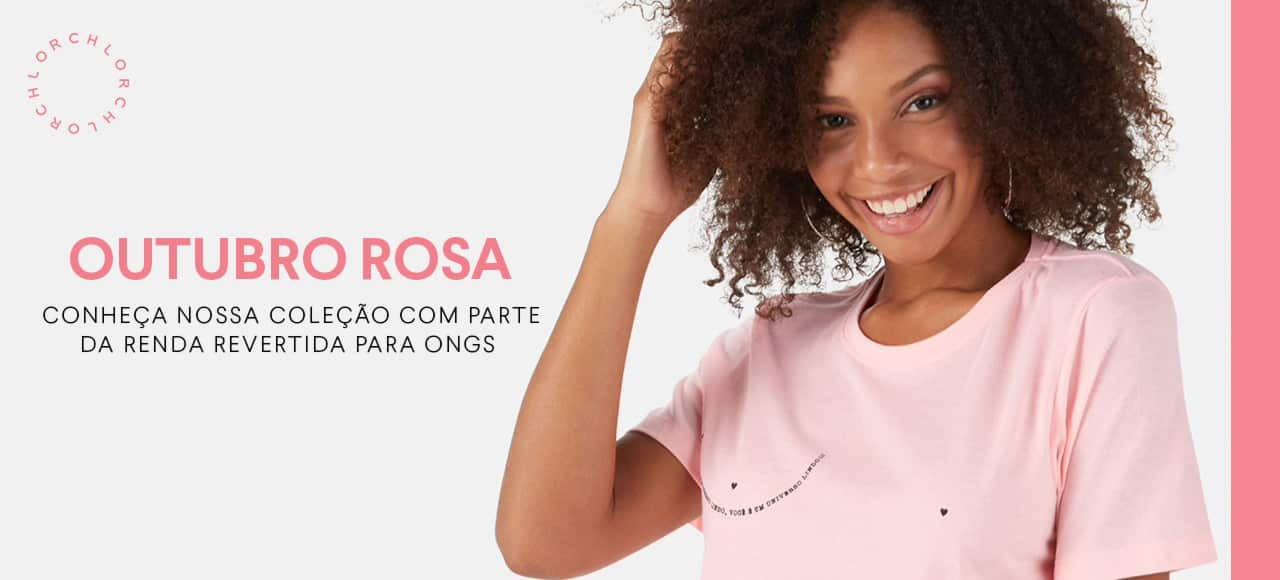 Outubro Rosa | Conheça nossa coleção com parte da renda revertida para ONGs