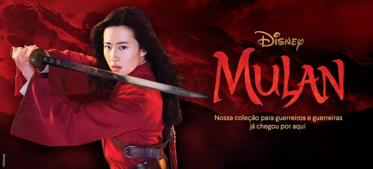 Mulan: Nossa coleção para guerreiros e guerreiras já chegou por aqui
