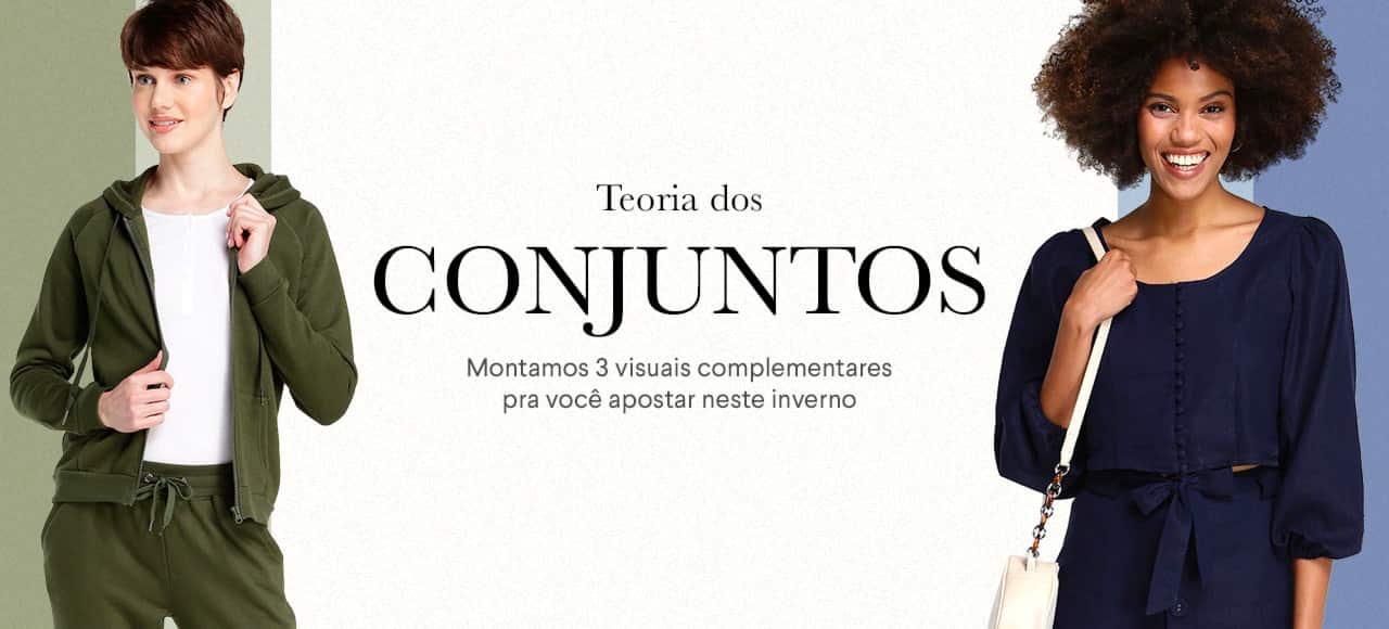 Teoria dos conjuntos | Montamos 3 visuais complementares pra você apostar neste inverno