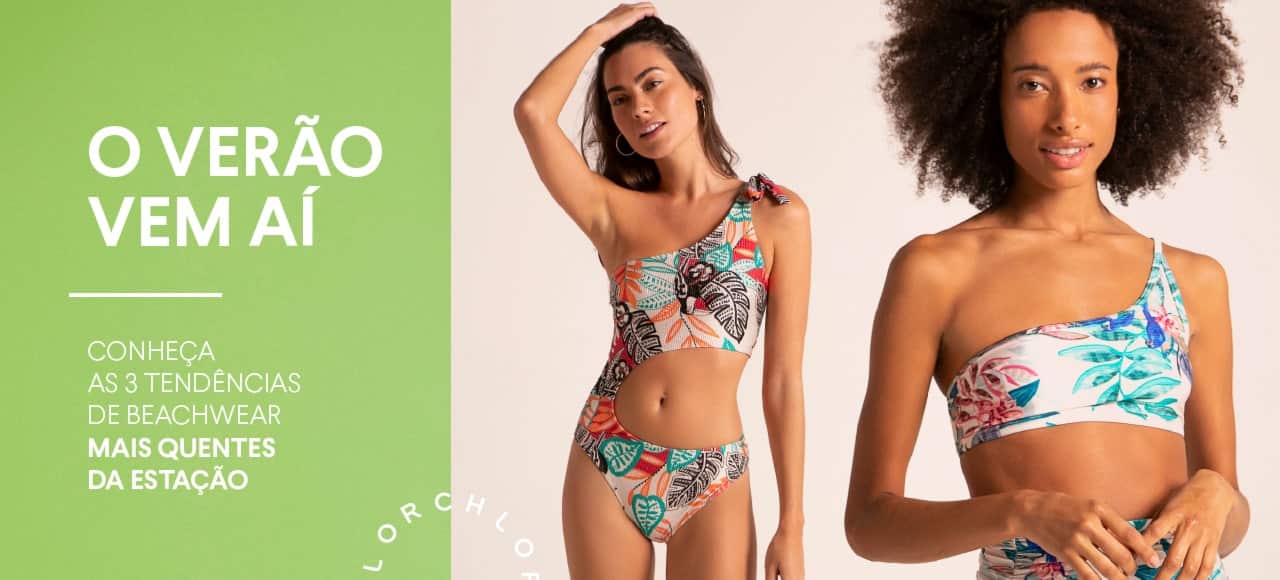 O verão vem aí | Conheça as 3 tendências de beachwear mais quentes da estação
