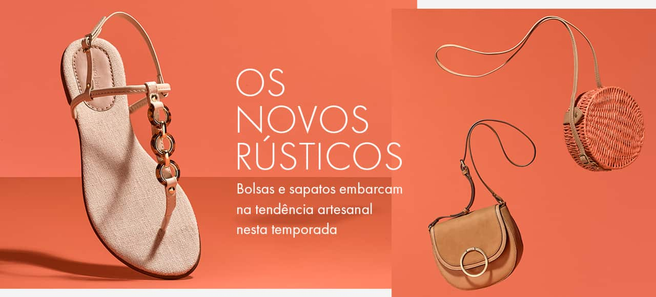 Os novos rústicos | Bolsas e sapatos embarcam na tendência artesanal nesta temporada