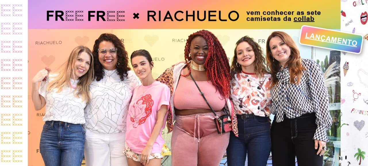 Free Free X Riachuelo: por dentro do lançamento da collab na Oscar Freire!