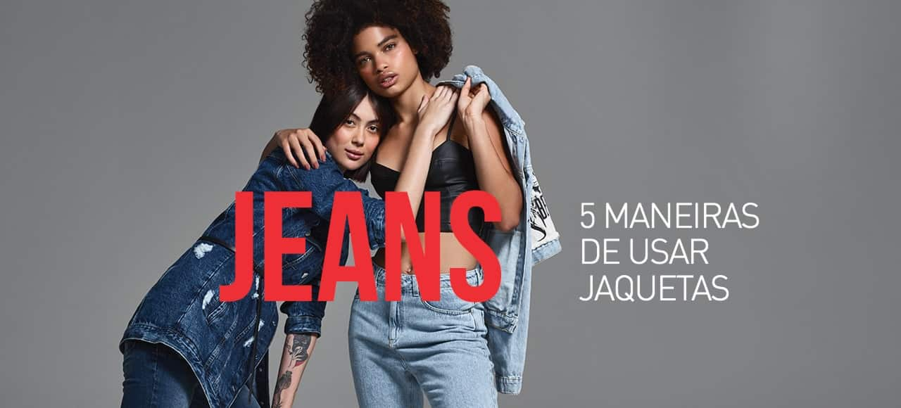 5 maneiras de usar: jaqueta jeans