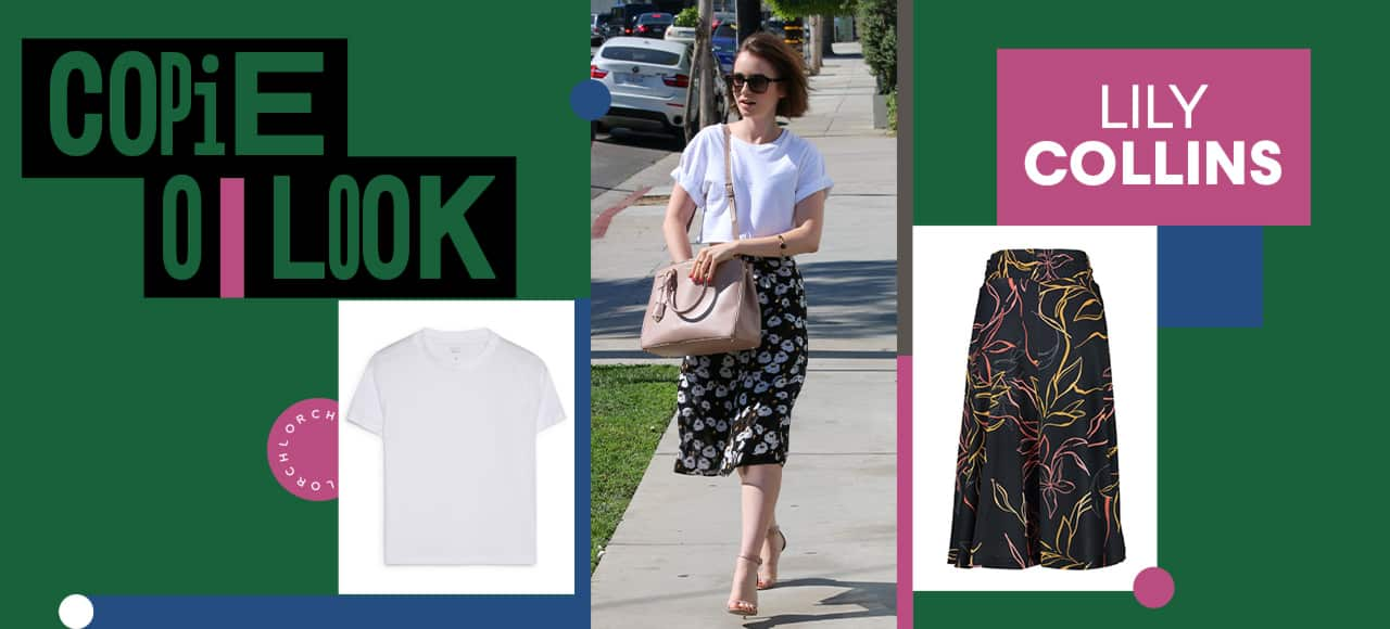 Copie o look: Lily Collins