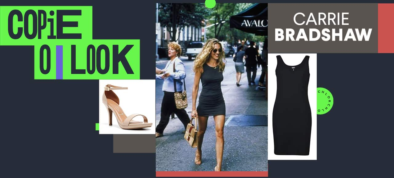 Copie o look: Carrie Bradshaw