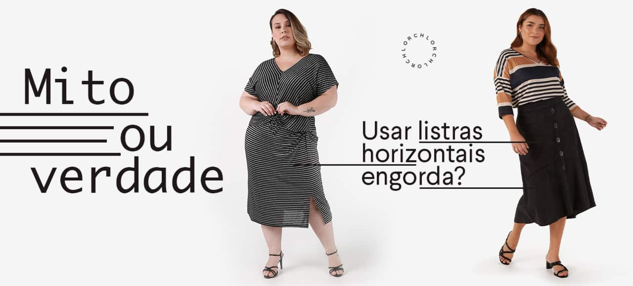 Mito ou Verdade: usar listras horizontais engorda?