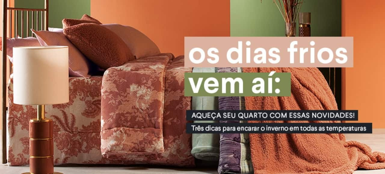 Os dias frios vem aí: aqueça seu quarto com essas novidades!