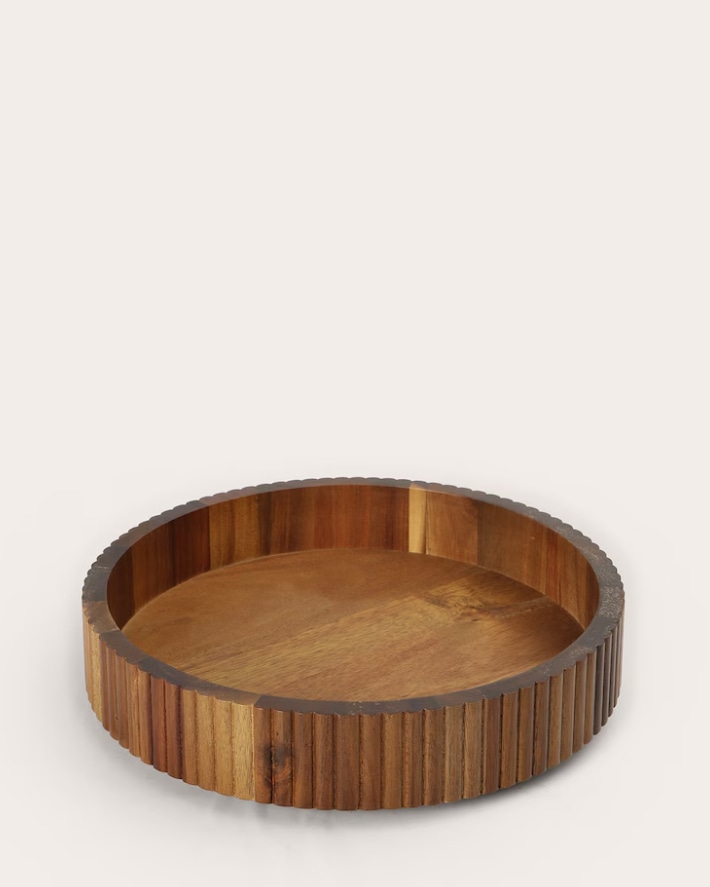 Bandeja de madeira giratória | Casa Riachuelo