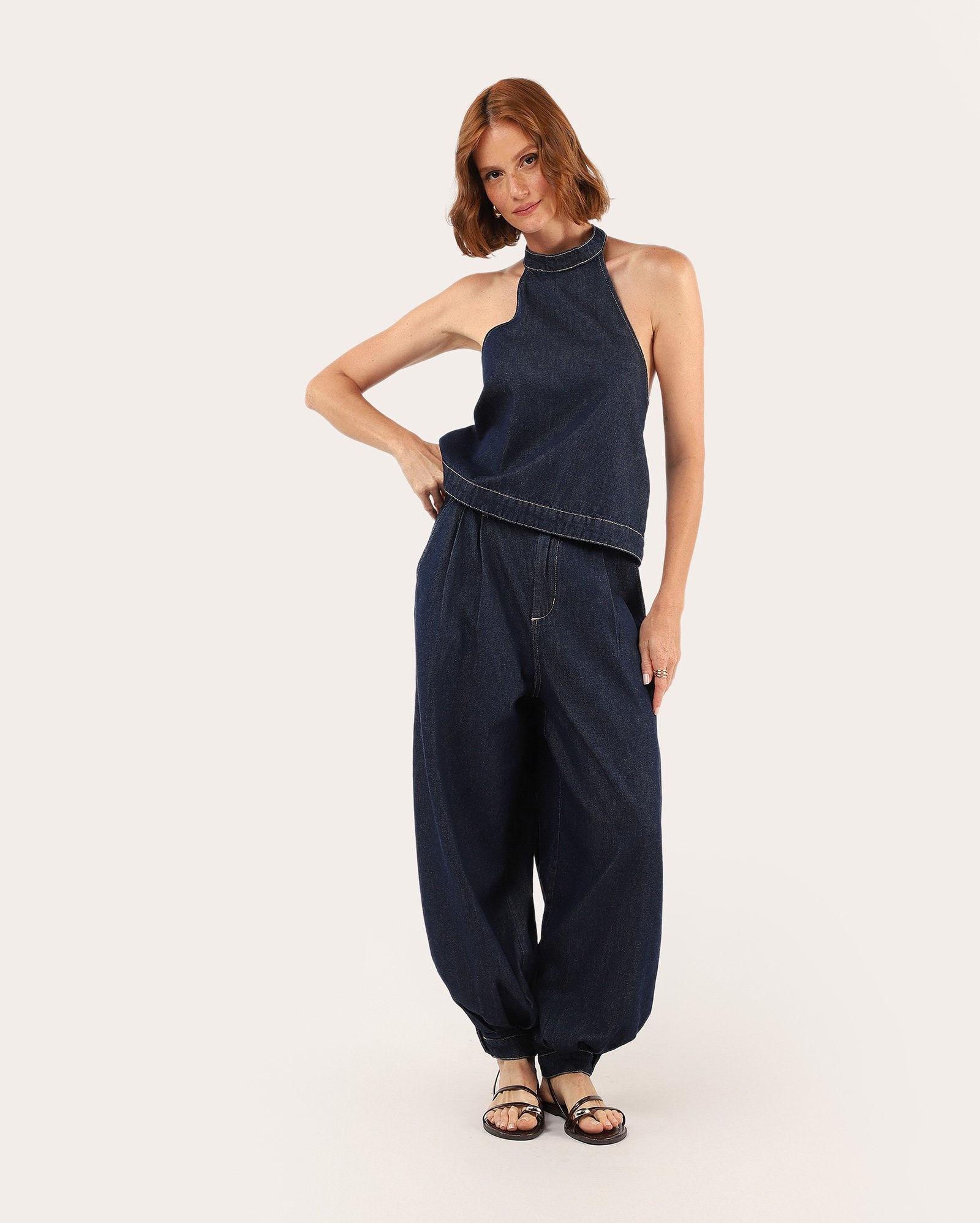 Calça jeans feminina Aladim