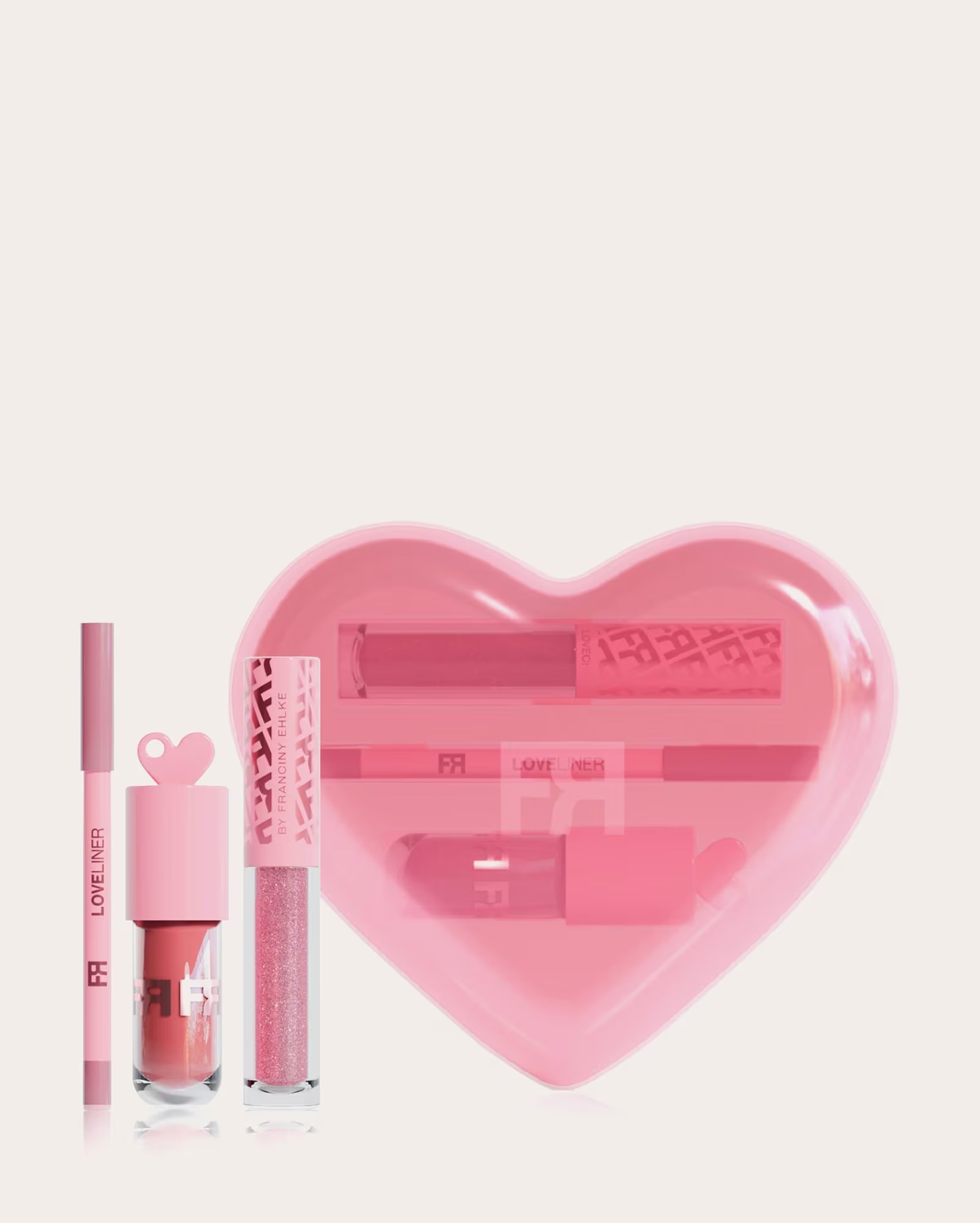 Kit gloss e lápis labial