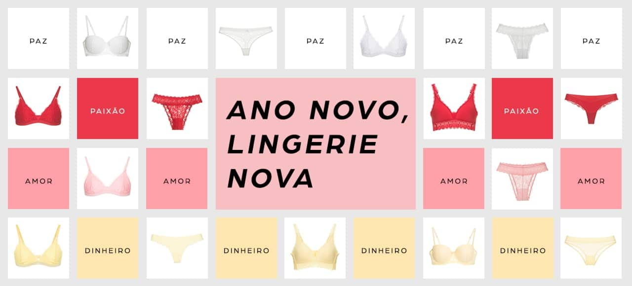 Ano novo, lingerie nova!