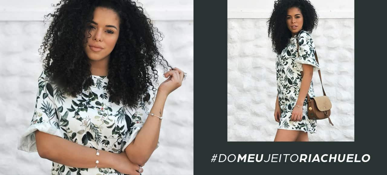 Selva urbana: Rayza Nicácio leva o look tropical para as ruas