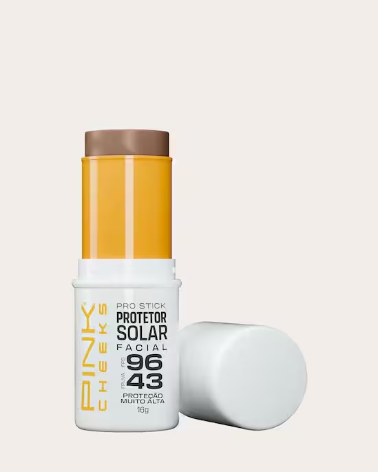 Protetor solar facial pro stick fps96 pink cheeks