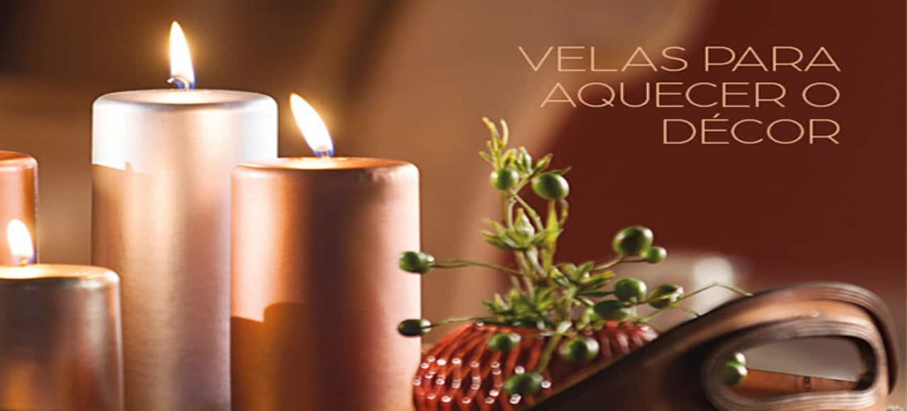 Vista a casa: velas para aquecer o décor no inverno