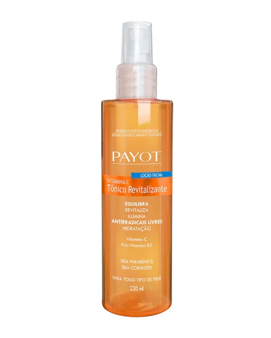 Tônico revitalizante vitamina c payot